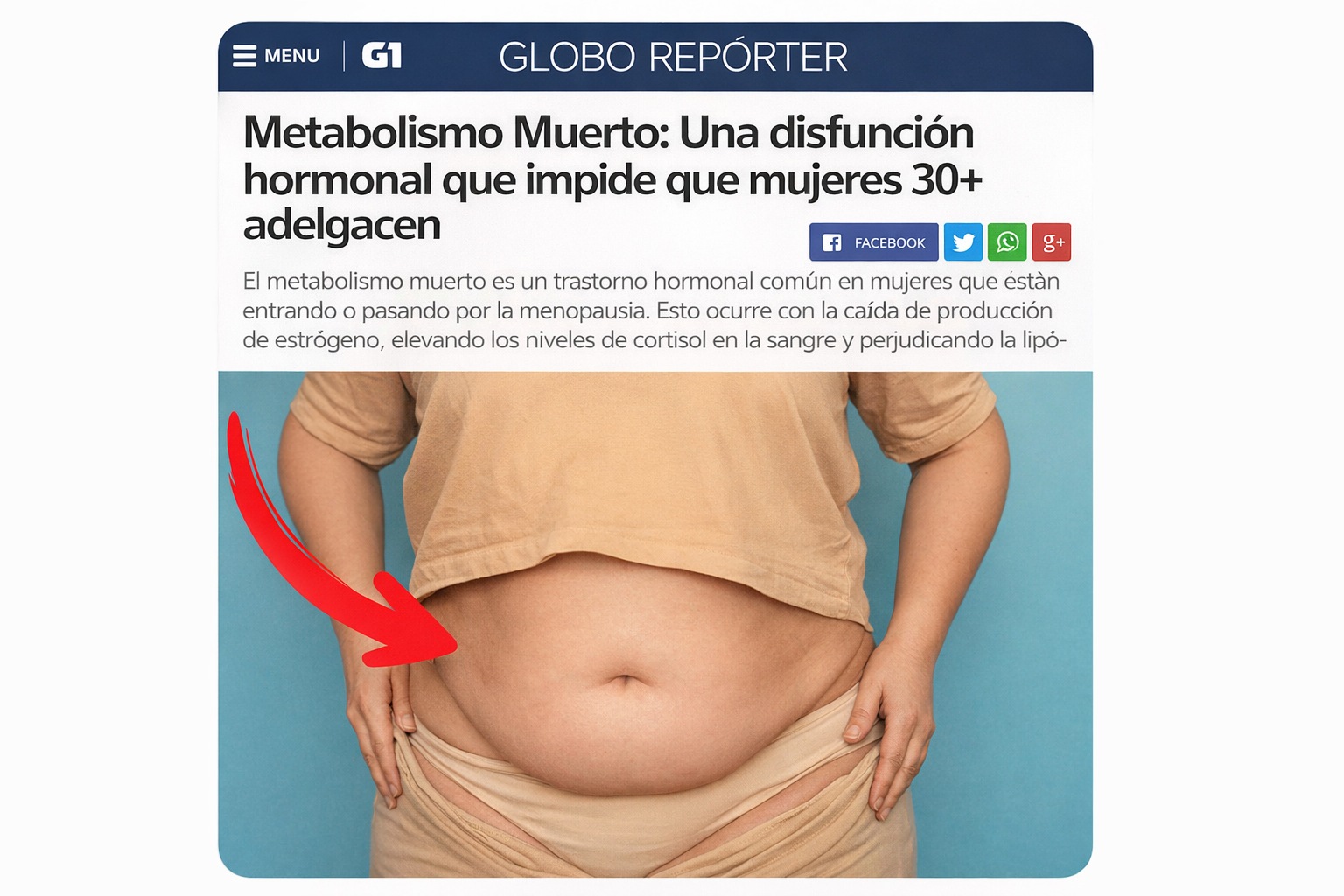 Artículo sobre Metabolismo Muerto