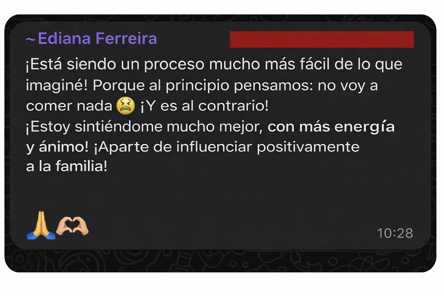 Testimonio de Diana Fernández